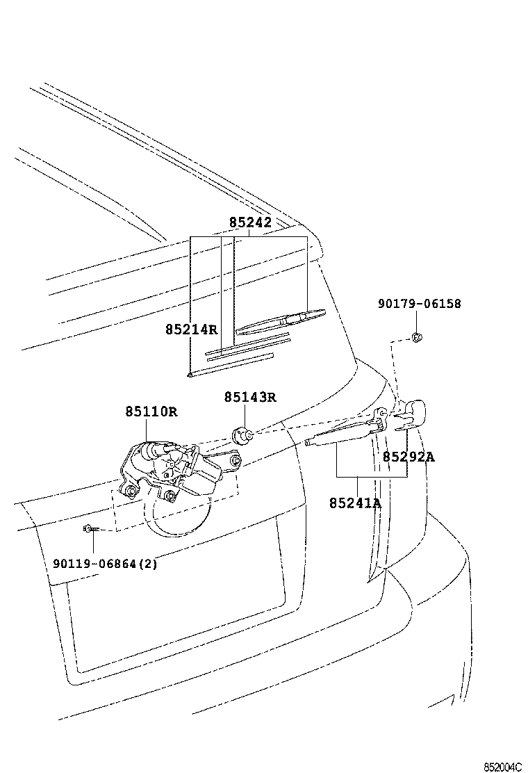  URBAN CRUISER |  REAR WIPER