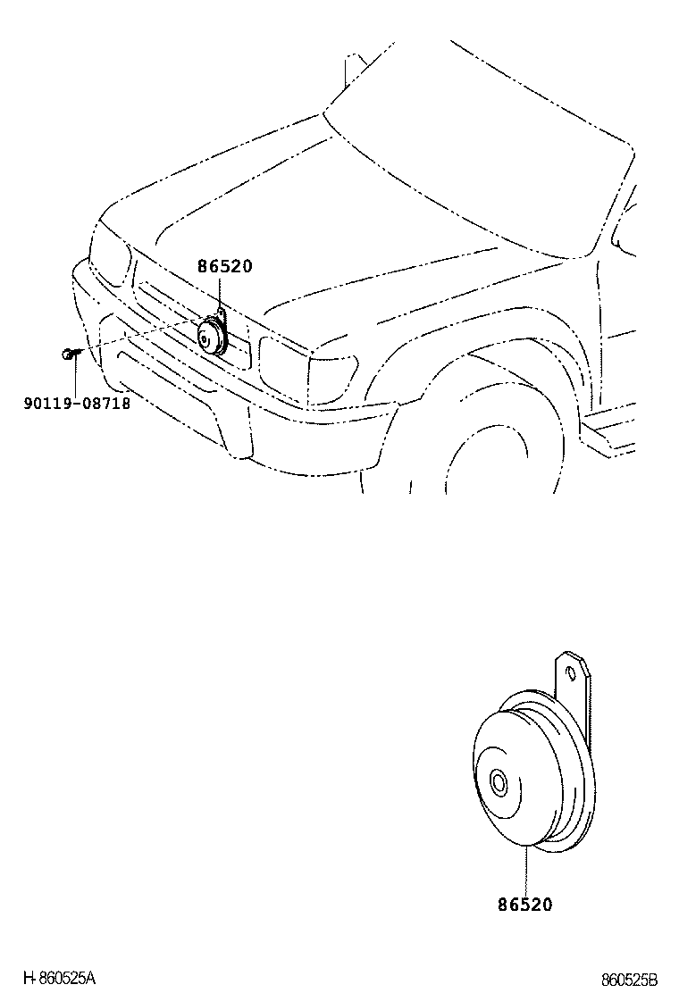  HILUX |  HORN