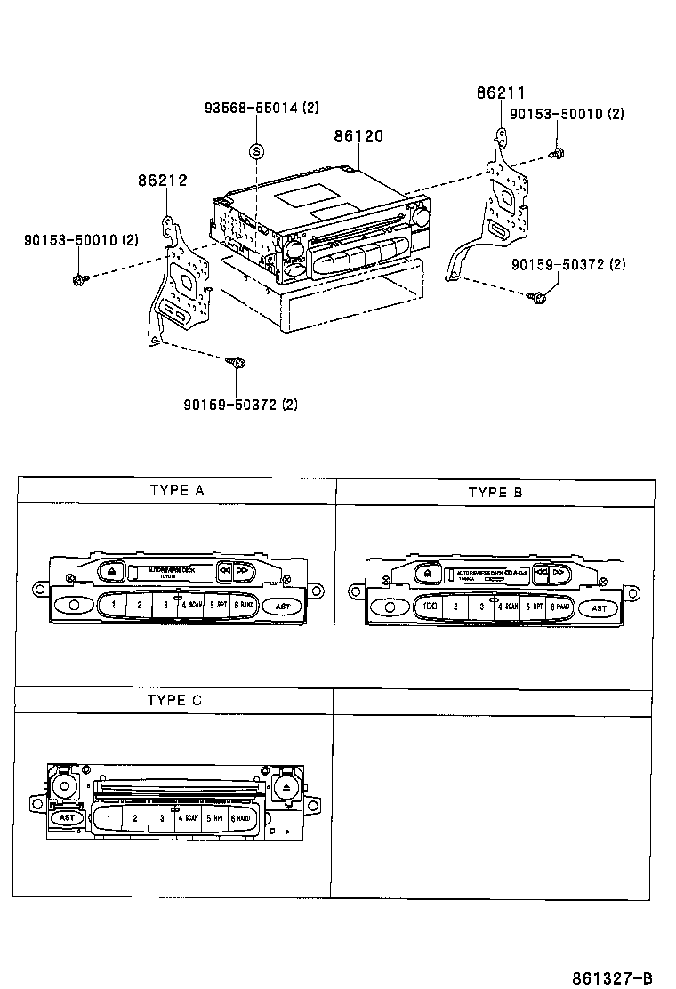  YARIS |  RADIO RECEIVER AMPLIFIER CONDENSER