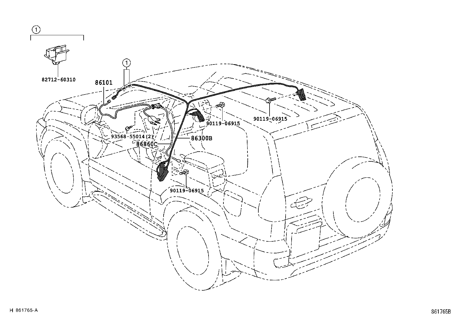  LAND CRUISER 120 |  ANTENNA