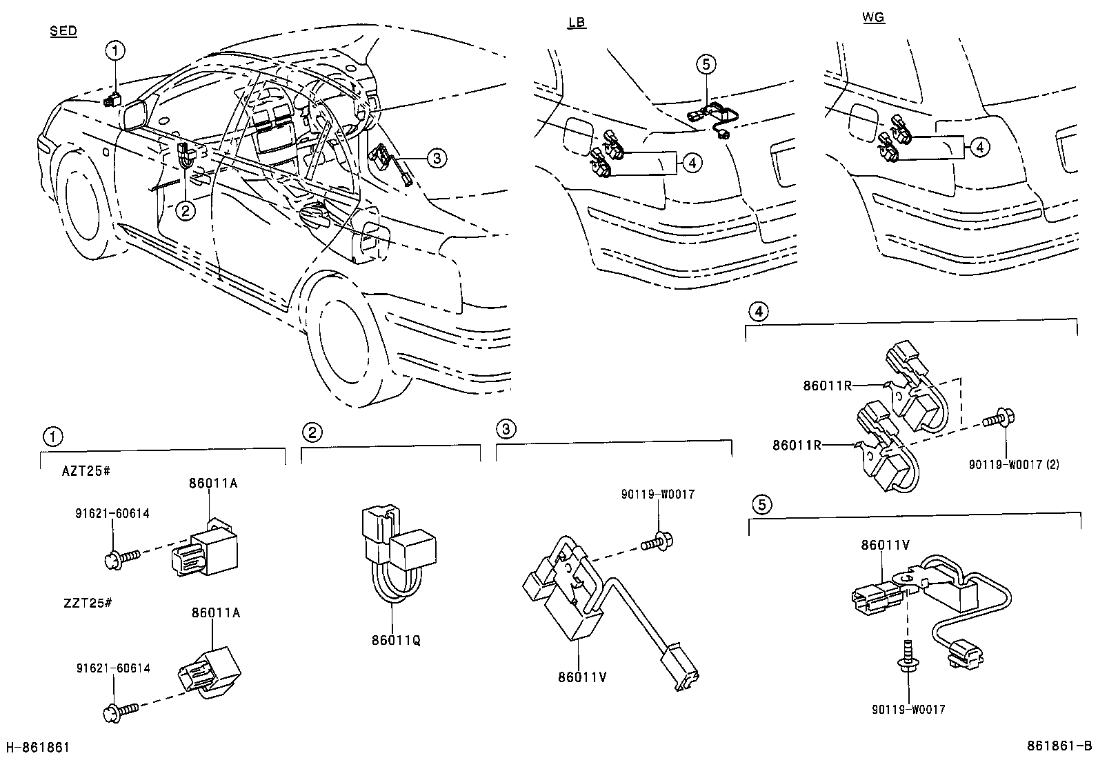  AVENSIS |  RADIO RECEIVER AMPLIFIER CONDENSER