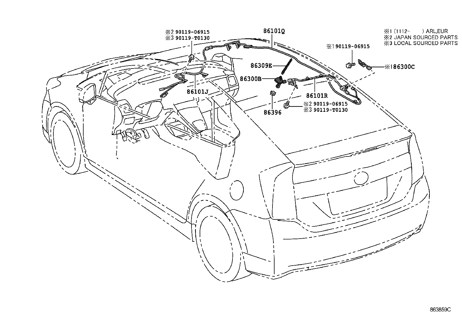  PRIUS |  ANTENNA