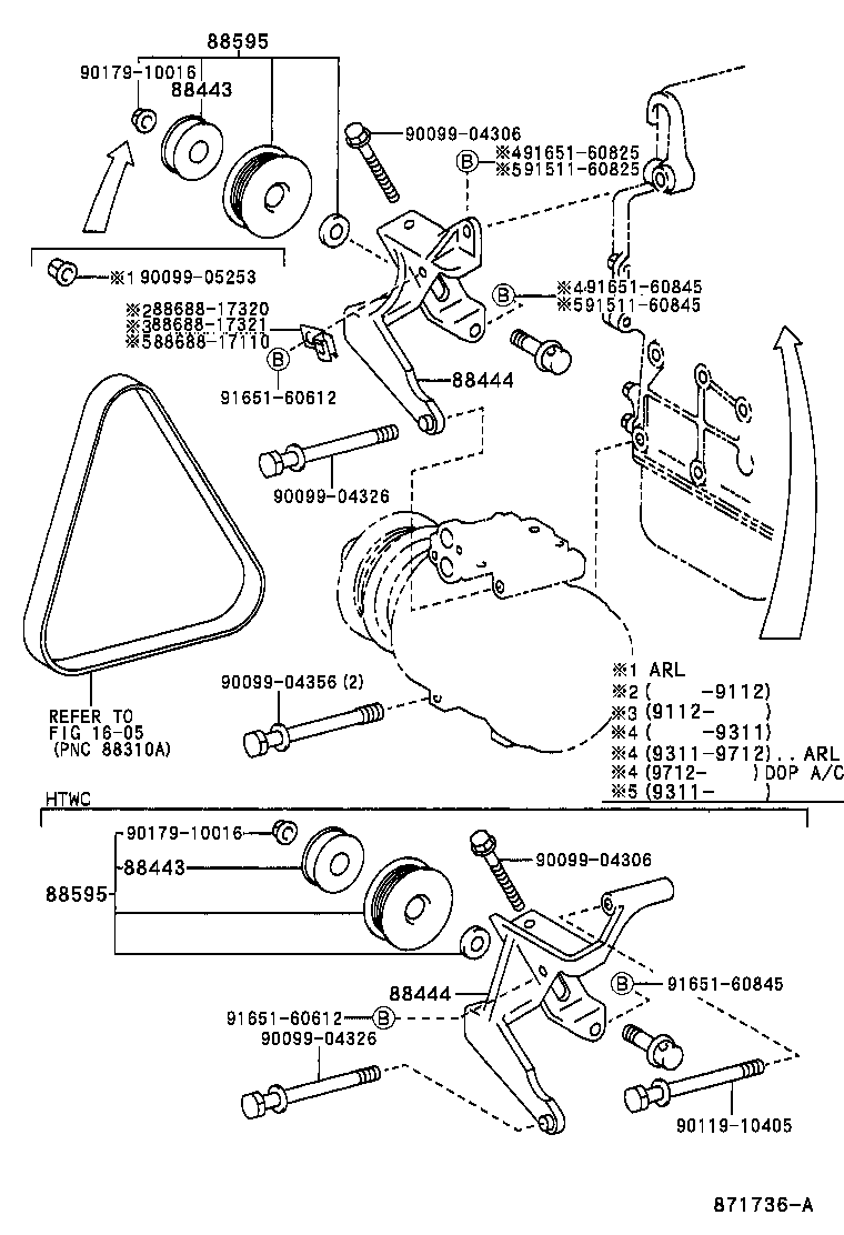  MR2 |  HEATING AIR CONDITIONING COMPRESSOR