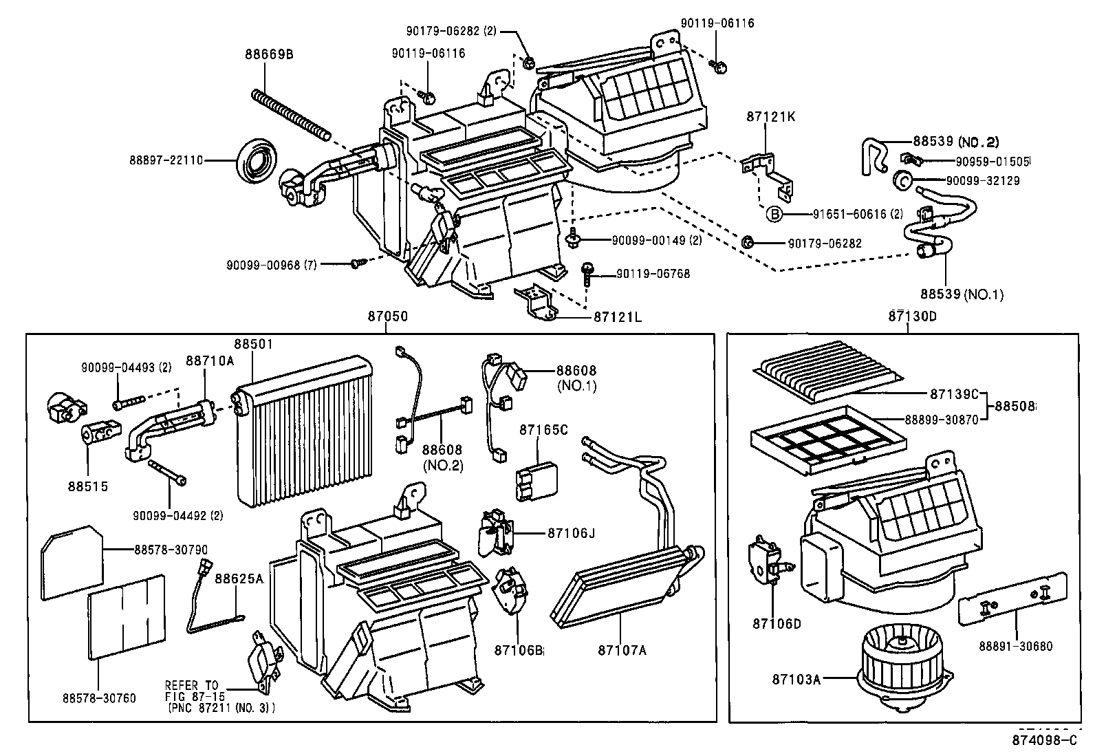  IS200 300 |  HEATING AIR CONDITIONING COOLER UNIT