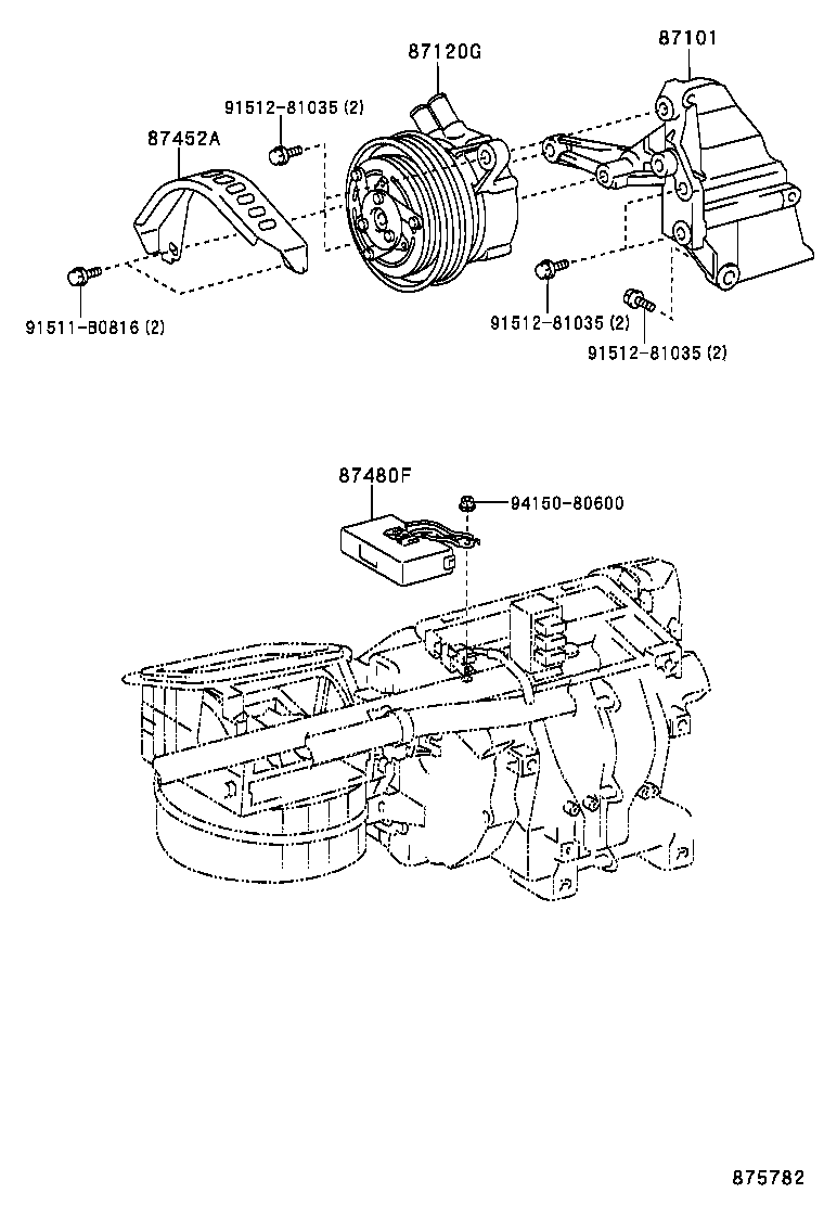  LAND CRUISER 120 |  HEATING AIR CONDITIONING HEATER UNIT BLOWER