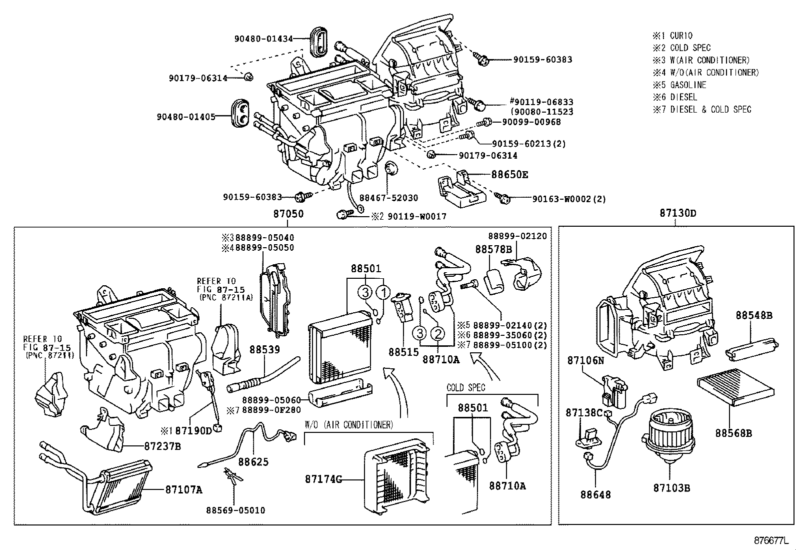 toyota corolla verso parts list #6