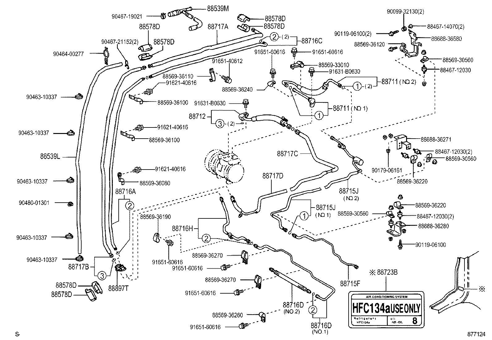  COASTER |  HEATING AIR CONDITIONING COOLER PIPING