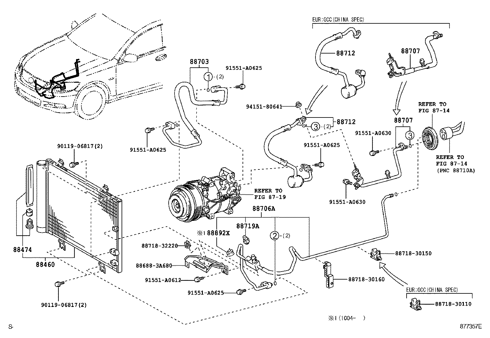  GS30 35 43 460 |  HEATING AIR CONDITIONING COOLER PIPING