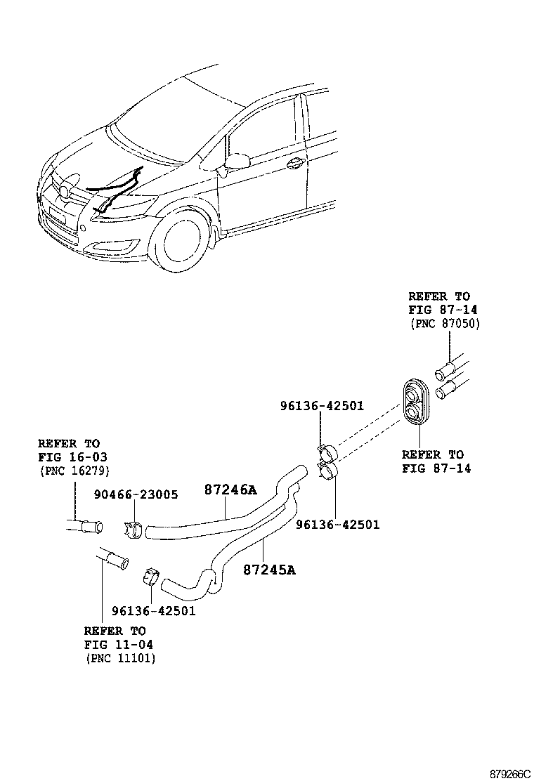  AURIS HYBRID UKP |  HEATING AIR CONDITIONING WATER PIPING