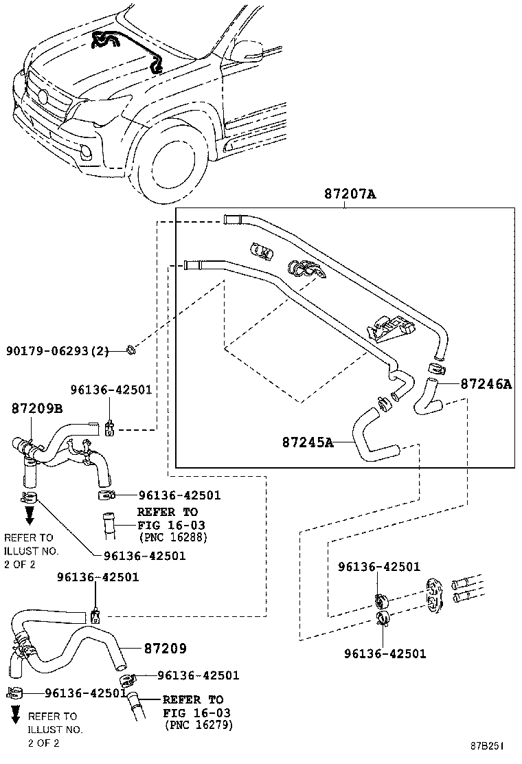  GX460 |  HEATING AIR CONDITIONING WATER PIPING