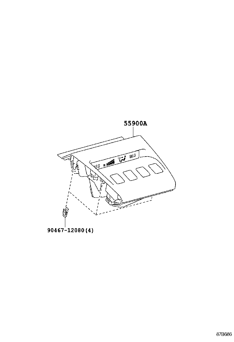  LFA |  HEATING AIR CONDITIONING CONTROL AIR DUCT