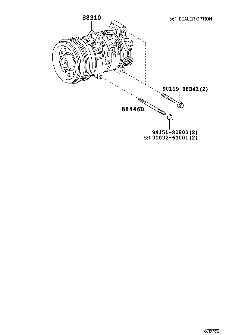  URBAN CRUISER |  HEATING AIR CONDITIONING COMPRESSOR