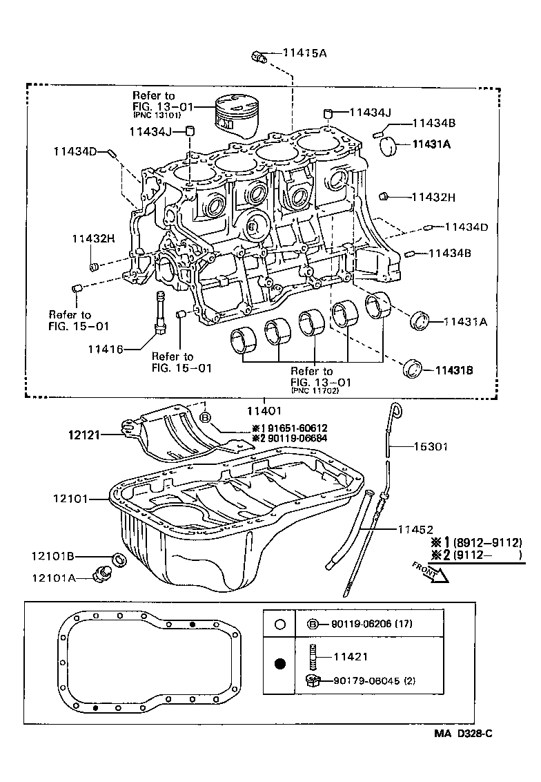  MR2 |  CYLINDER BLOCK