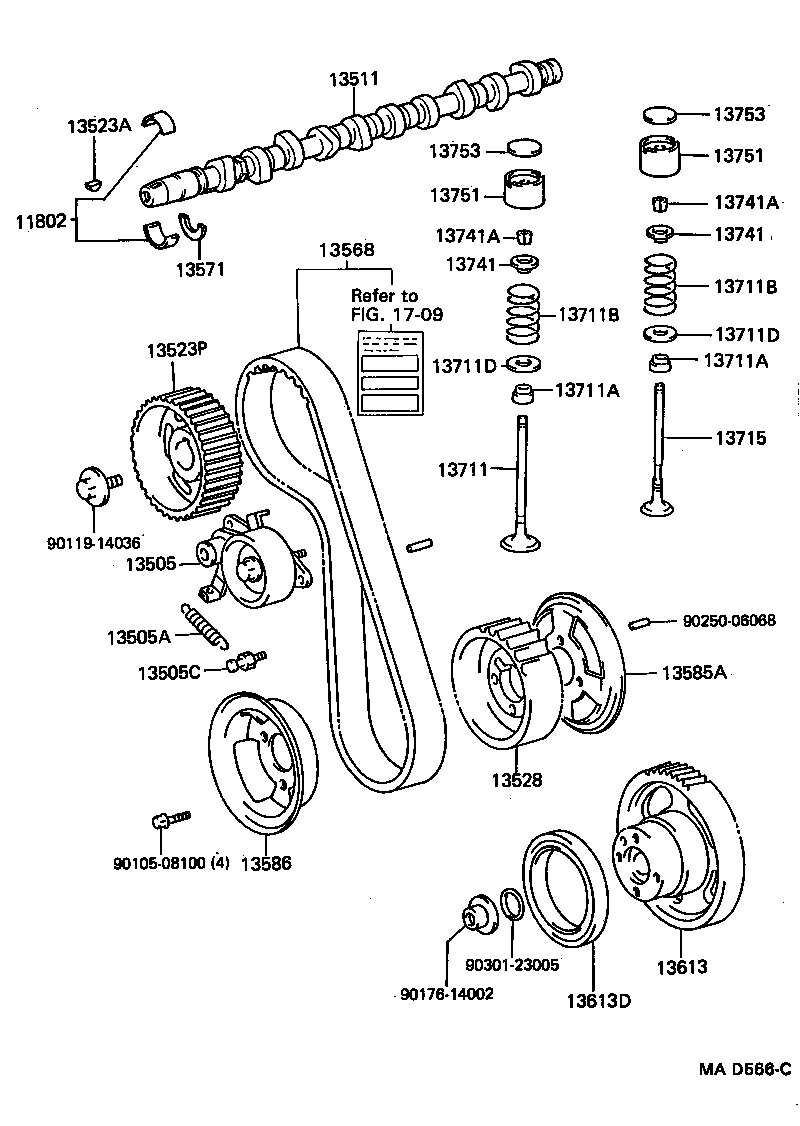  LAND CRUISER 70 |  CAMSHAFT VALVE