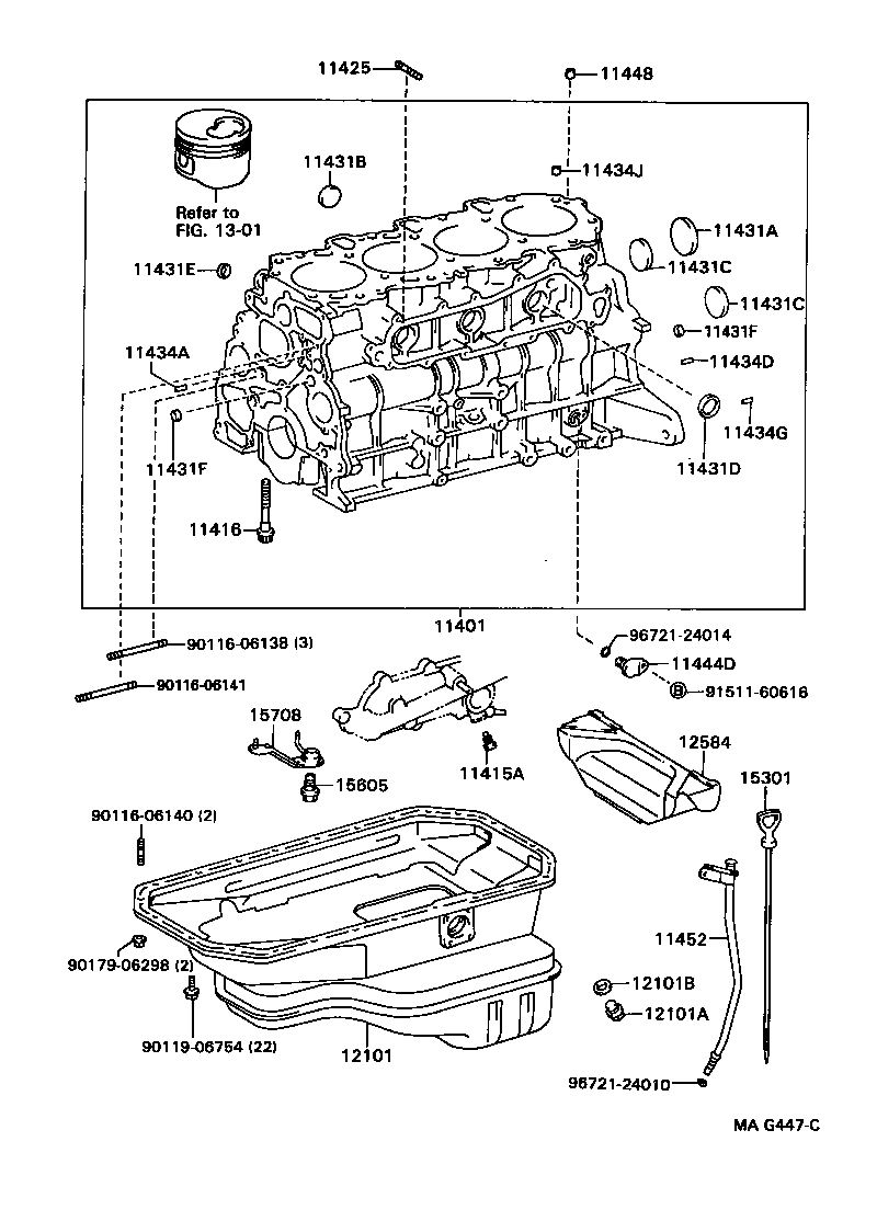  LAND CRUISER 70 |  CYLINDER BLOCK