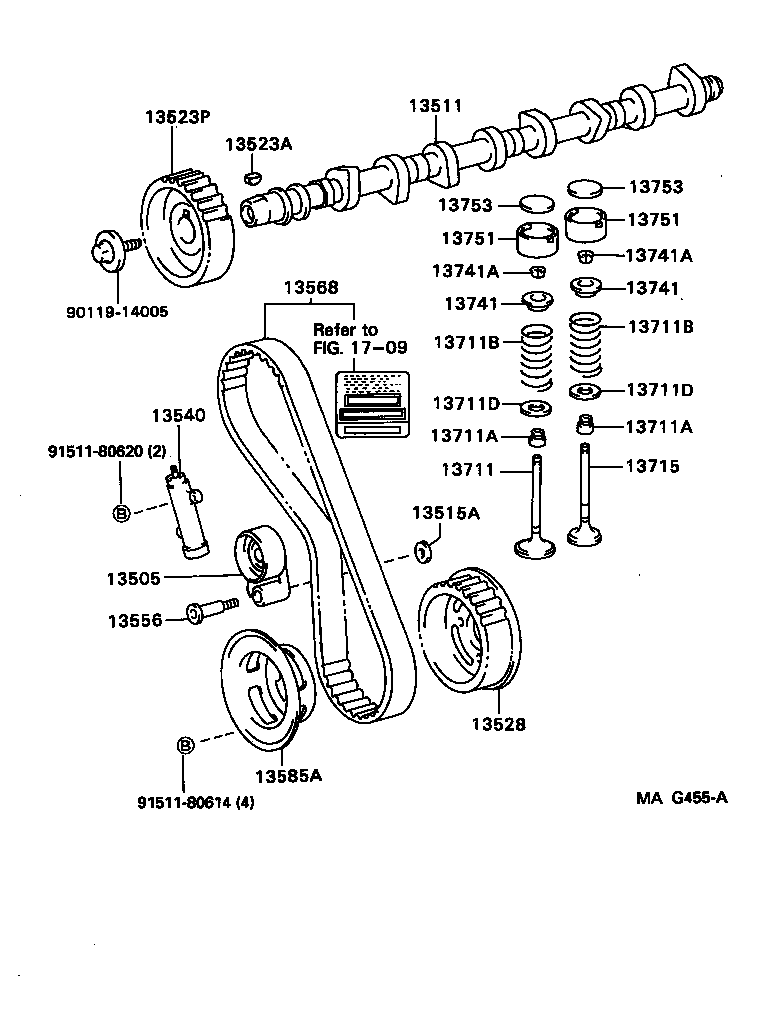  LAND CRUISER 70 |  CAMSHAFT VALVE