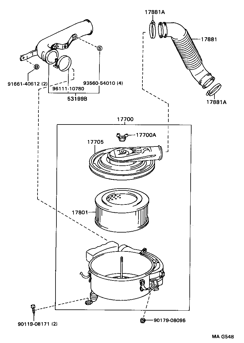  LAND CRUISER 70 |  AIR CLEANER