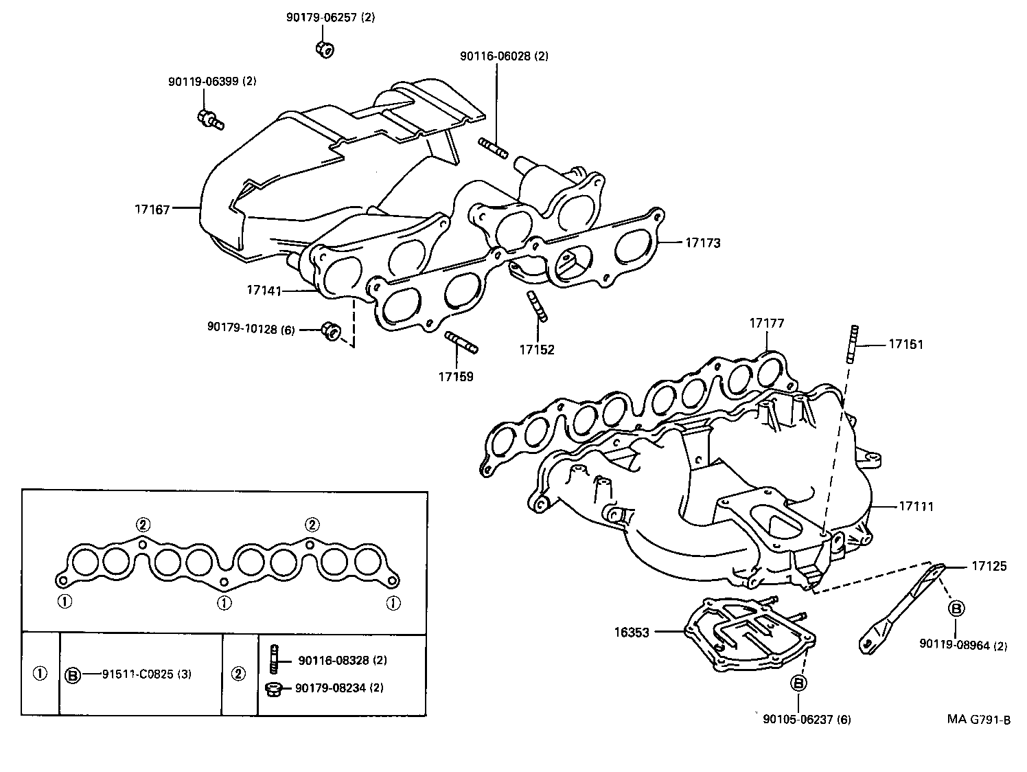  COASTER |  MANIFOLD