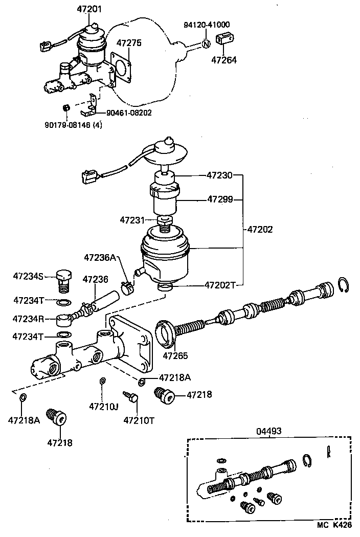  LAND CRUISER 70 |  BRAKE MASTER CYLINDER