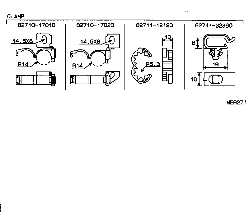  MR2 |  WIRING CLAMP