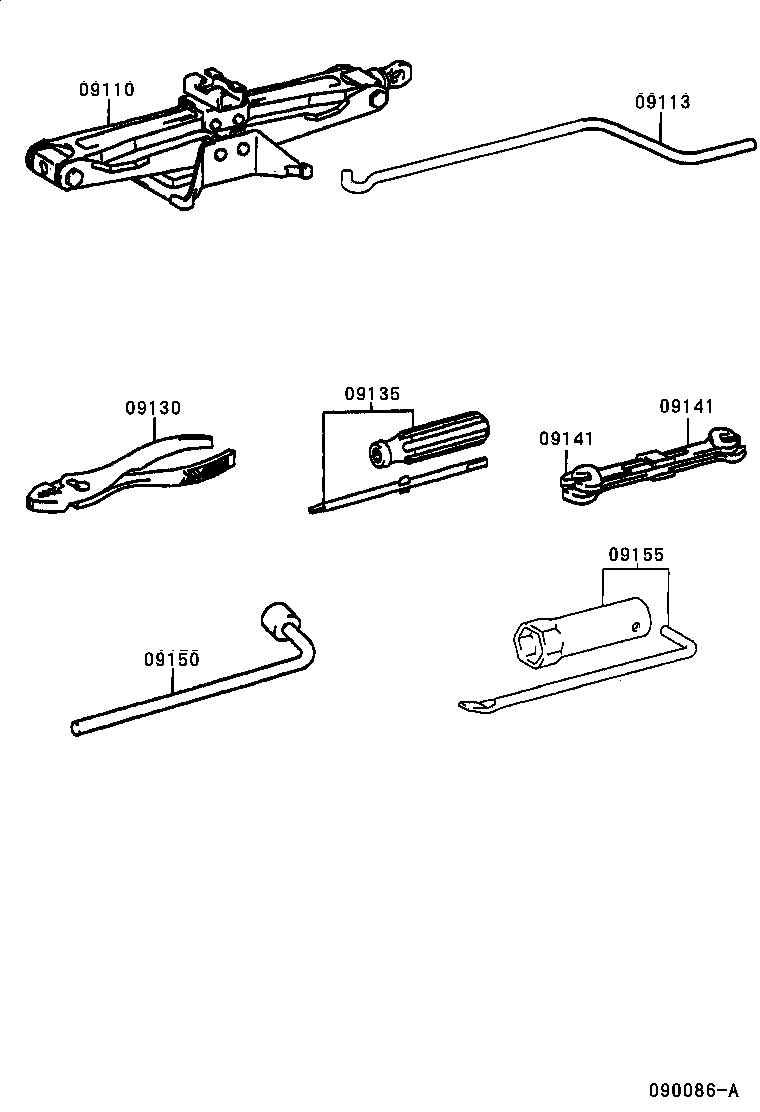  YARIS JPP |  STANDARD TOOL