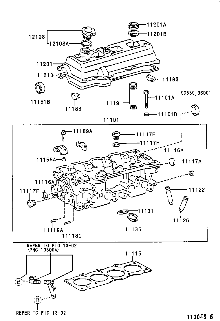  AVENSIS |  CYLINDER HEAD