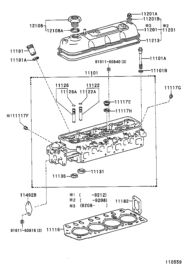  HILUX VWP |  CYLINDER HEAD