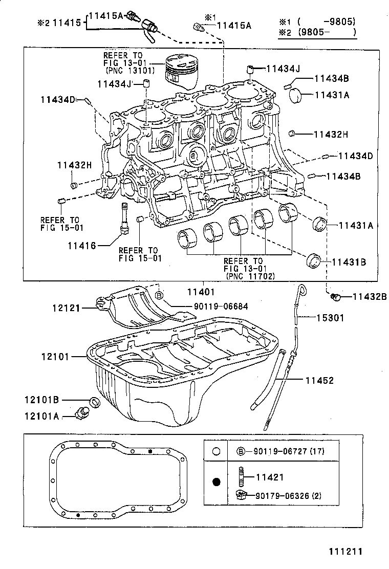  AVENSIS |  CYLINDER BLOCK