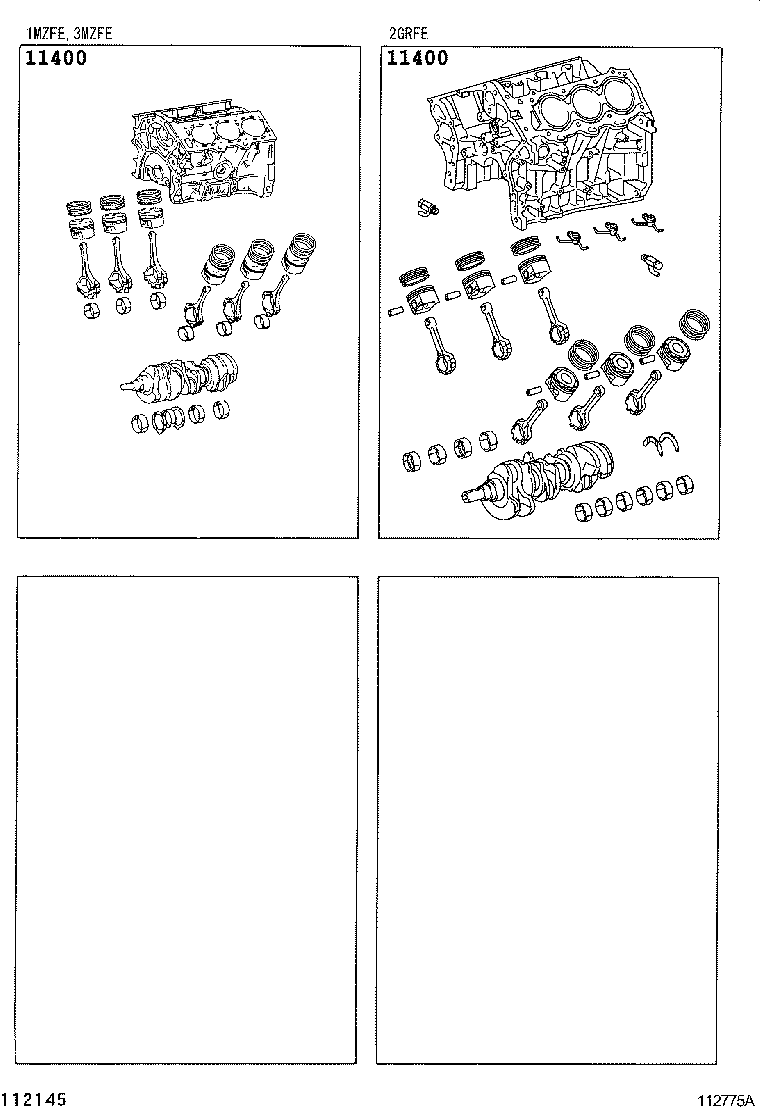  RX300 330 350 |  SHORT BLOCK ASSEMBLY