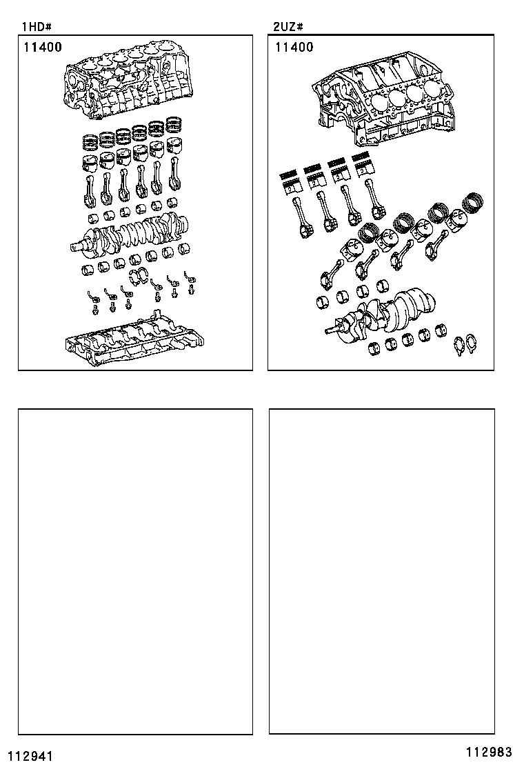  LAND CRUISER 100 |  SHORT BLOCK ASSEMBLY