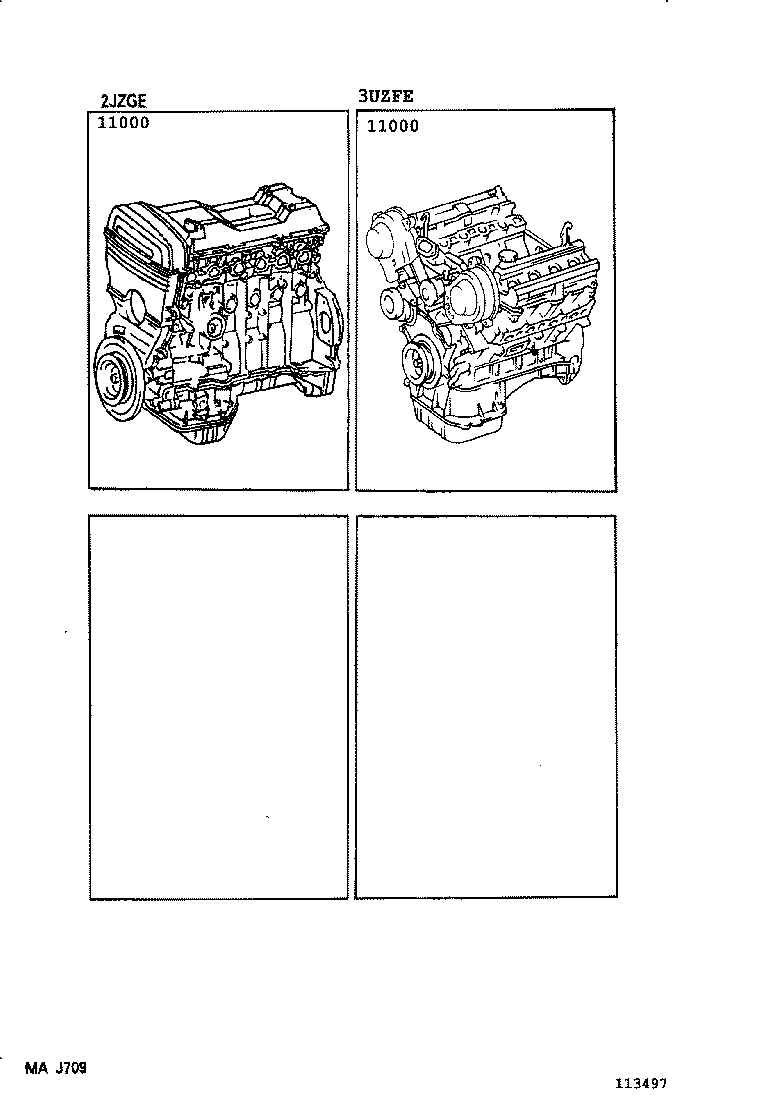  GS300 430 |  PARTIAL ENGINE ASSEMBLY