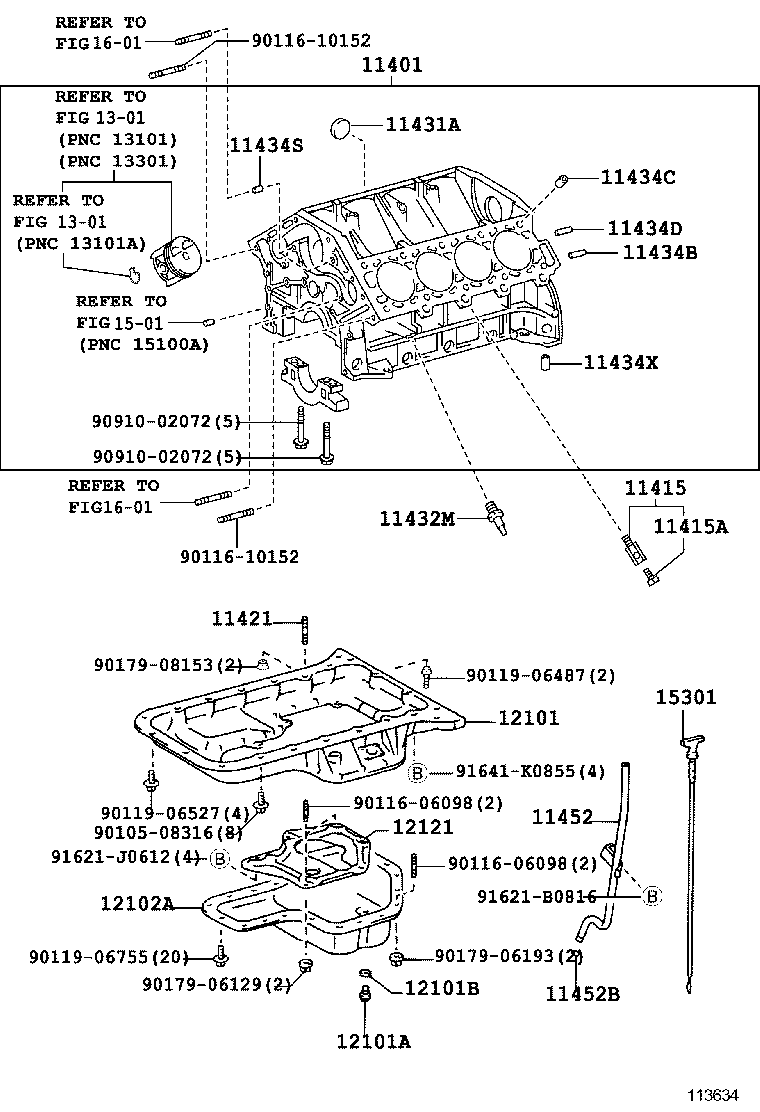  LX470 |  CYLINDER BLOCK