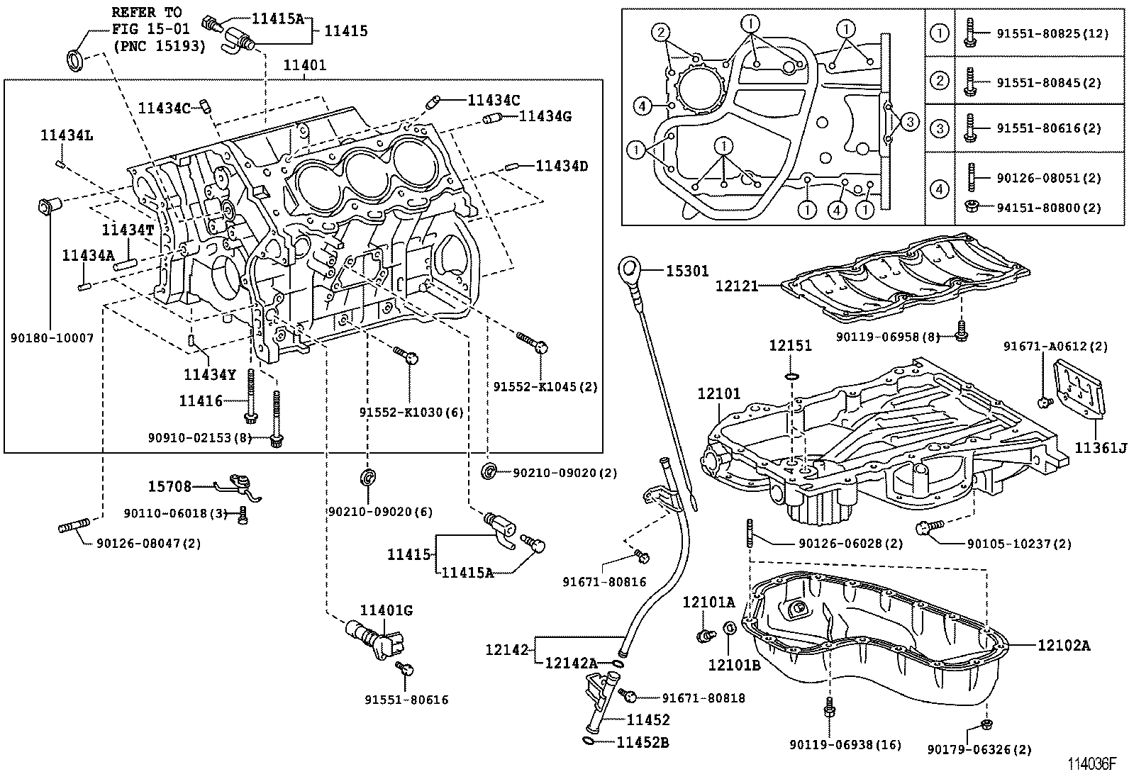  RX300 330 350 |  CYLINDER BLOCK