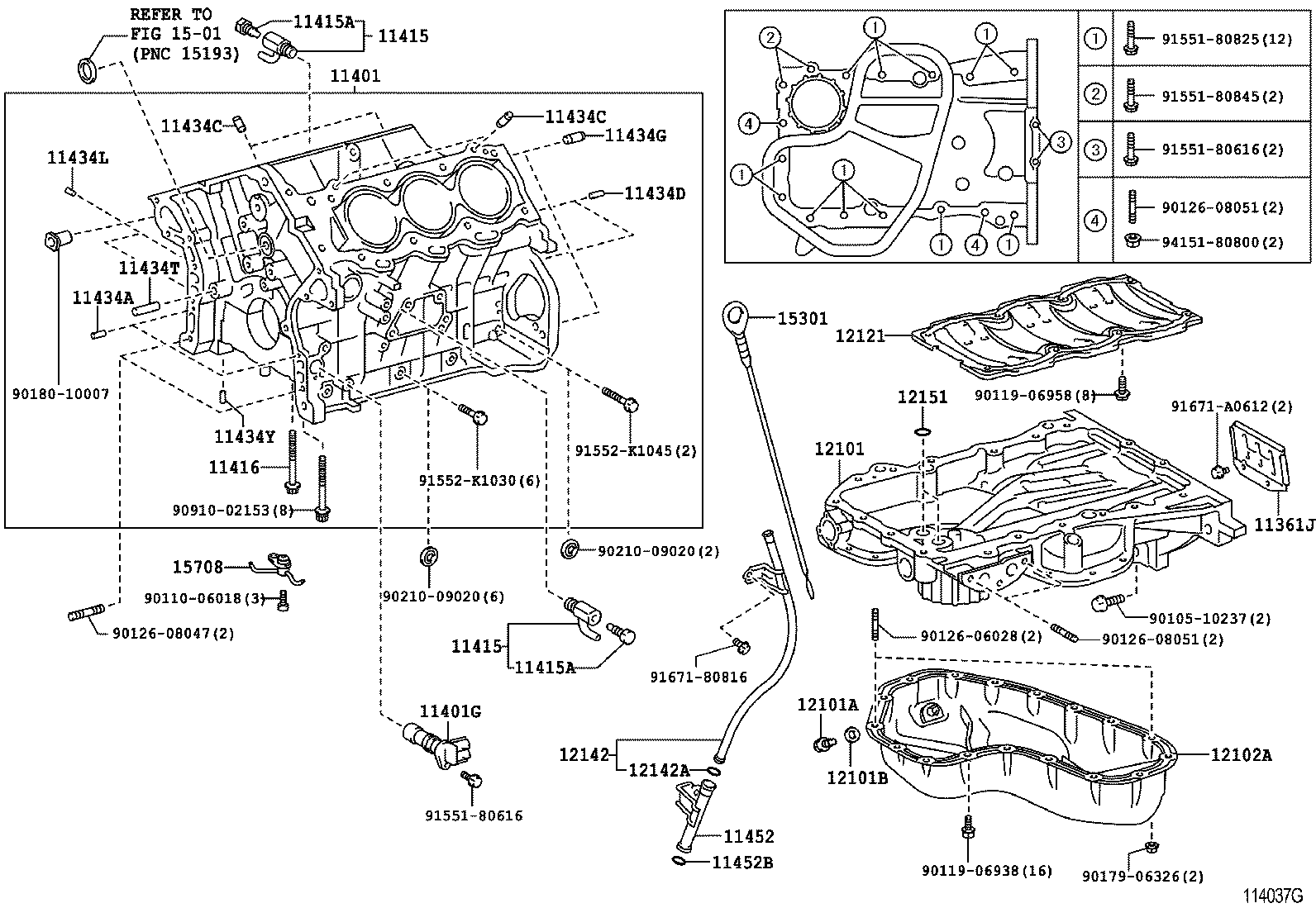  RX300 330 350 |  CYLINDER BLOCK