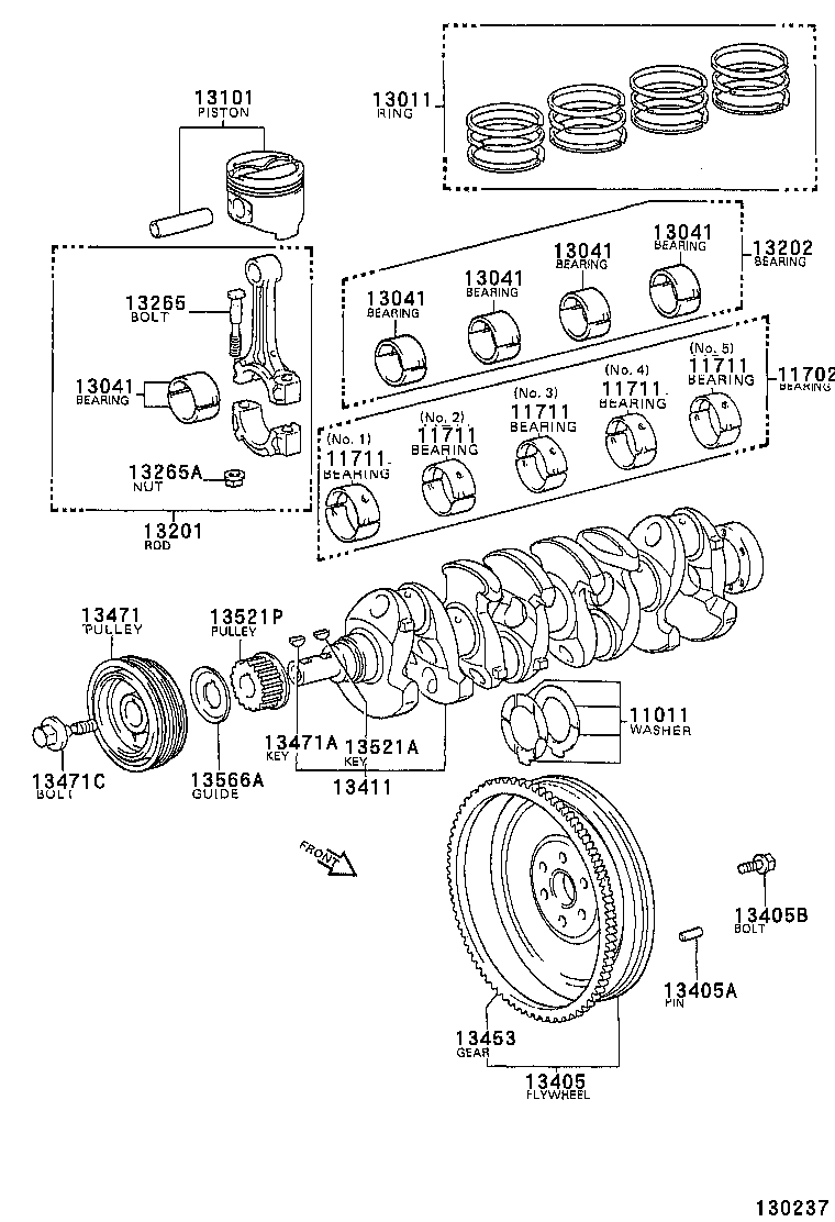  MR2 |  CRANKSHAFT PISTON