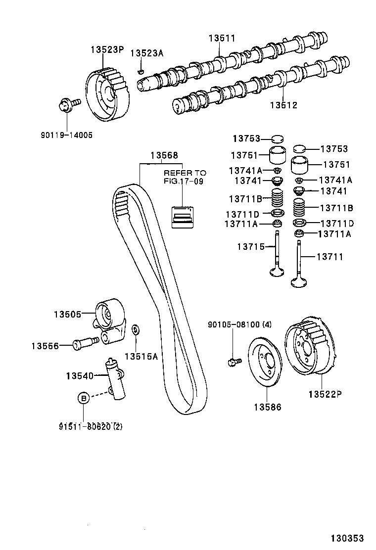  LAND CRUISER 90 |  CAMSHAFT VALVE