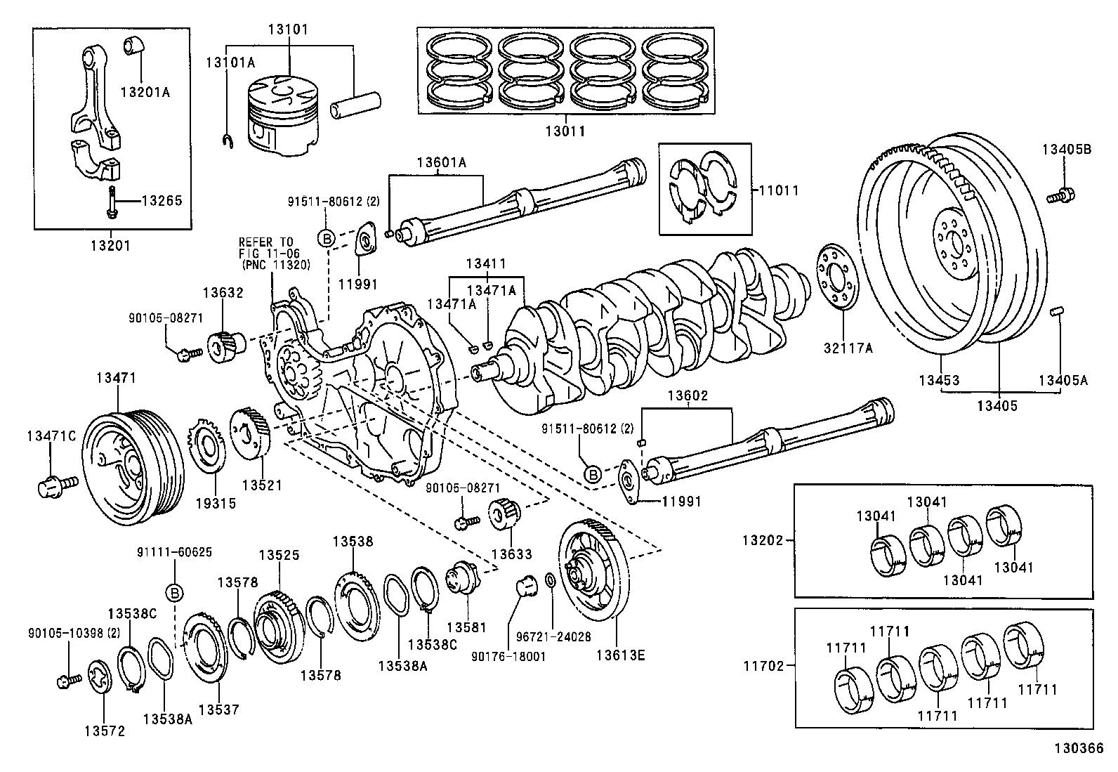  LAND CRUISER 90 |  CRANKSHAFT PISTON