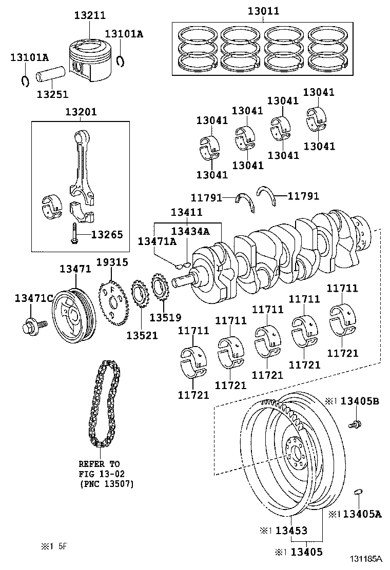  AVENSIS |  CRANKSHAFT PISTON