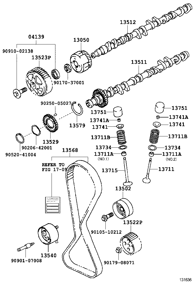  IS200 300 |  CAMSHAFT VALVE