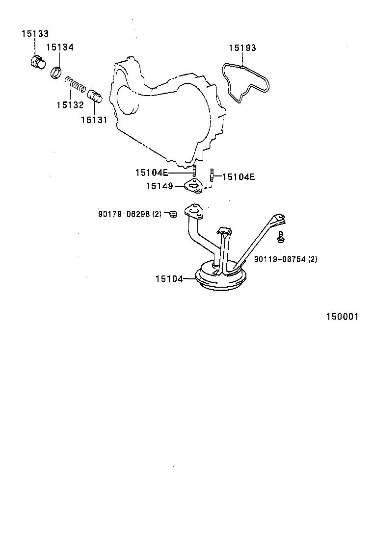  LAND CRUISER 90 |  ENGINE OIL PUMP