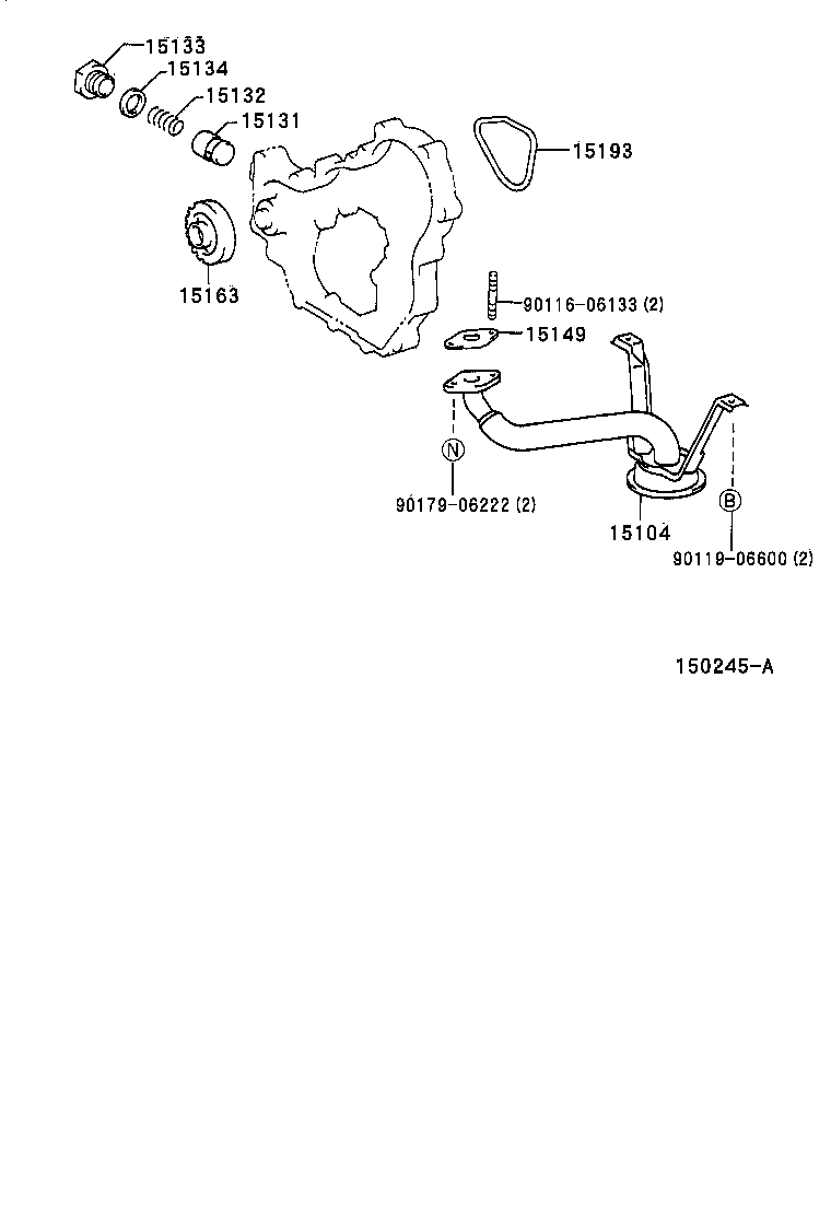  LAND CRUISER 70 |  ENGINE OIL PUMP