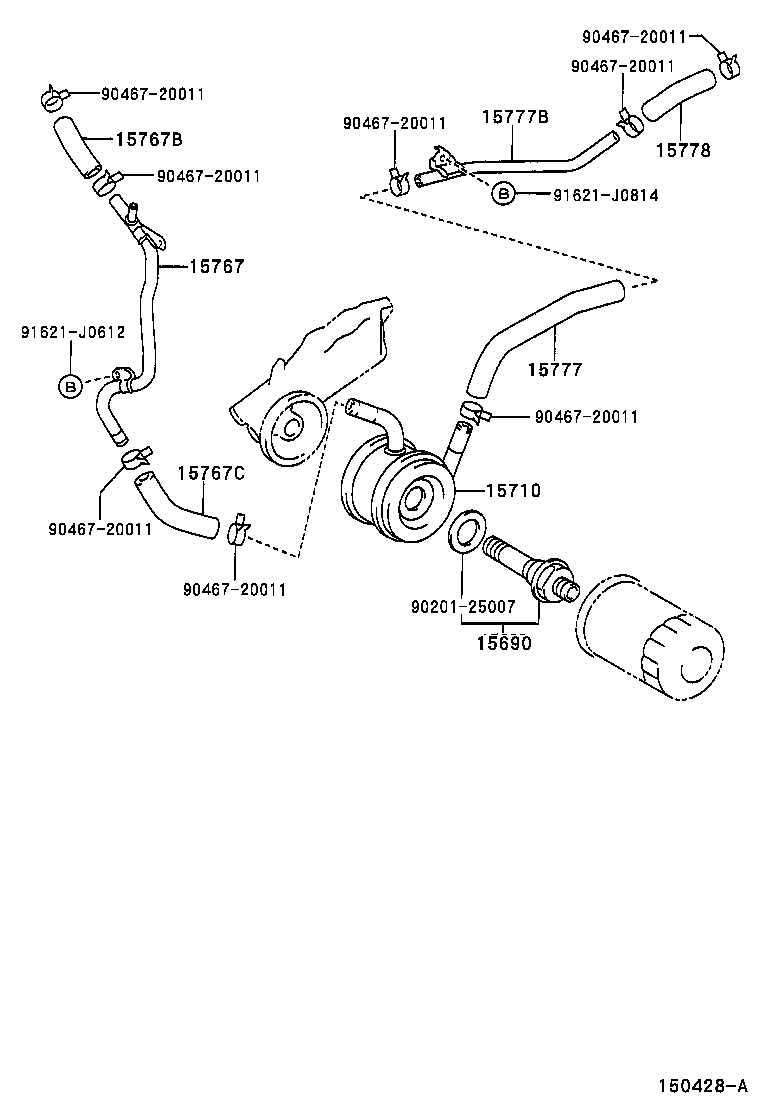  LS430 |  ENGINE OIL COOLER