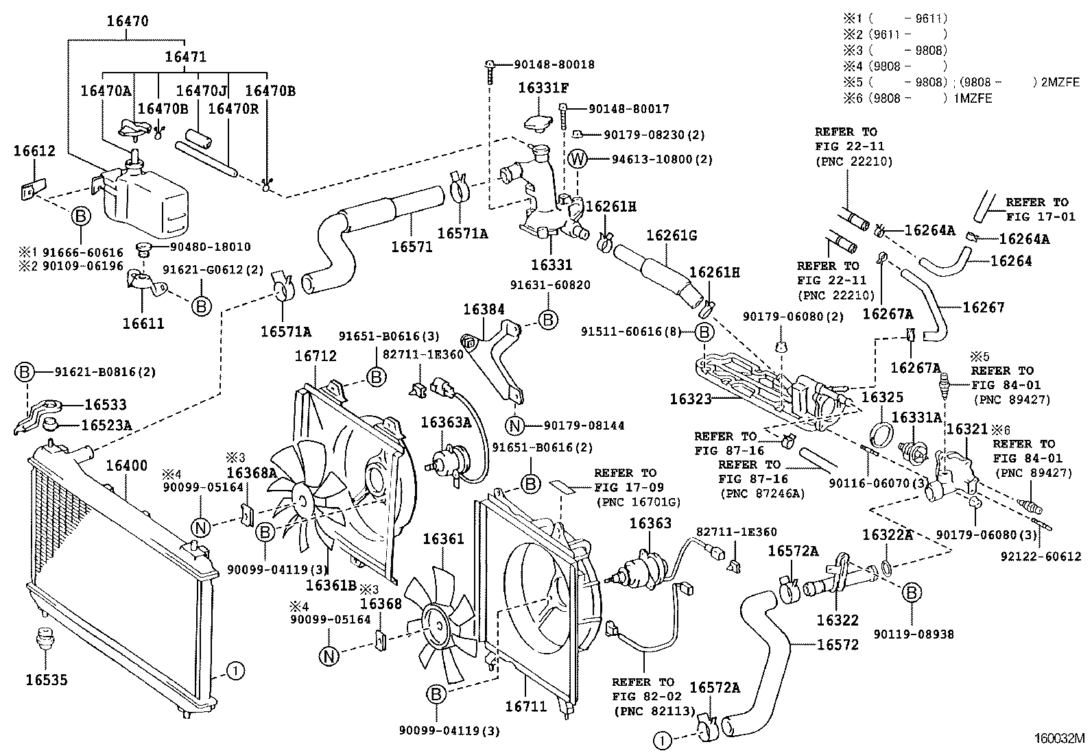  CAMRY |  RADIATOR WATER OUTLET