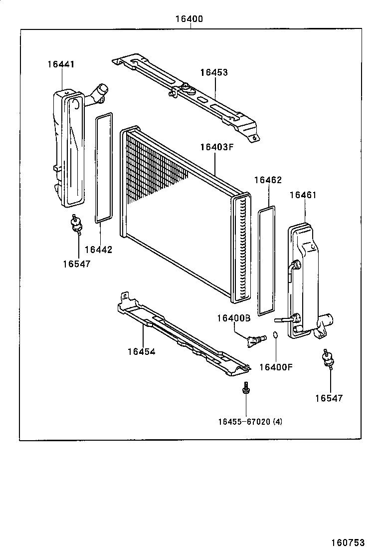  HIACE VAN COMUTER |  RADIATOR WATER OUTLET