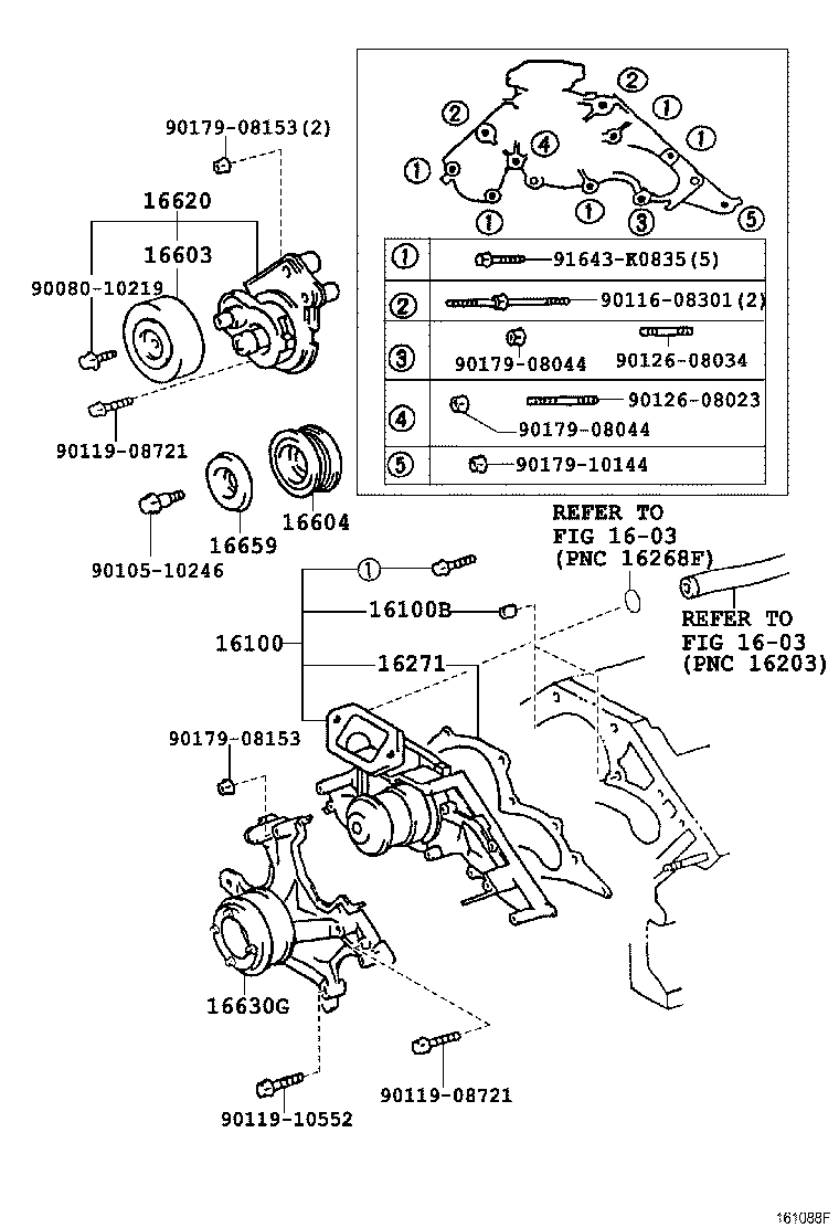  GS300 430 |  WATER PUMP