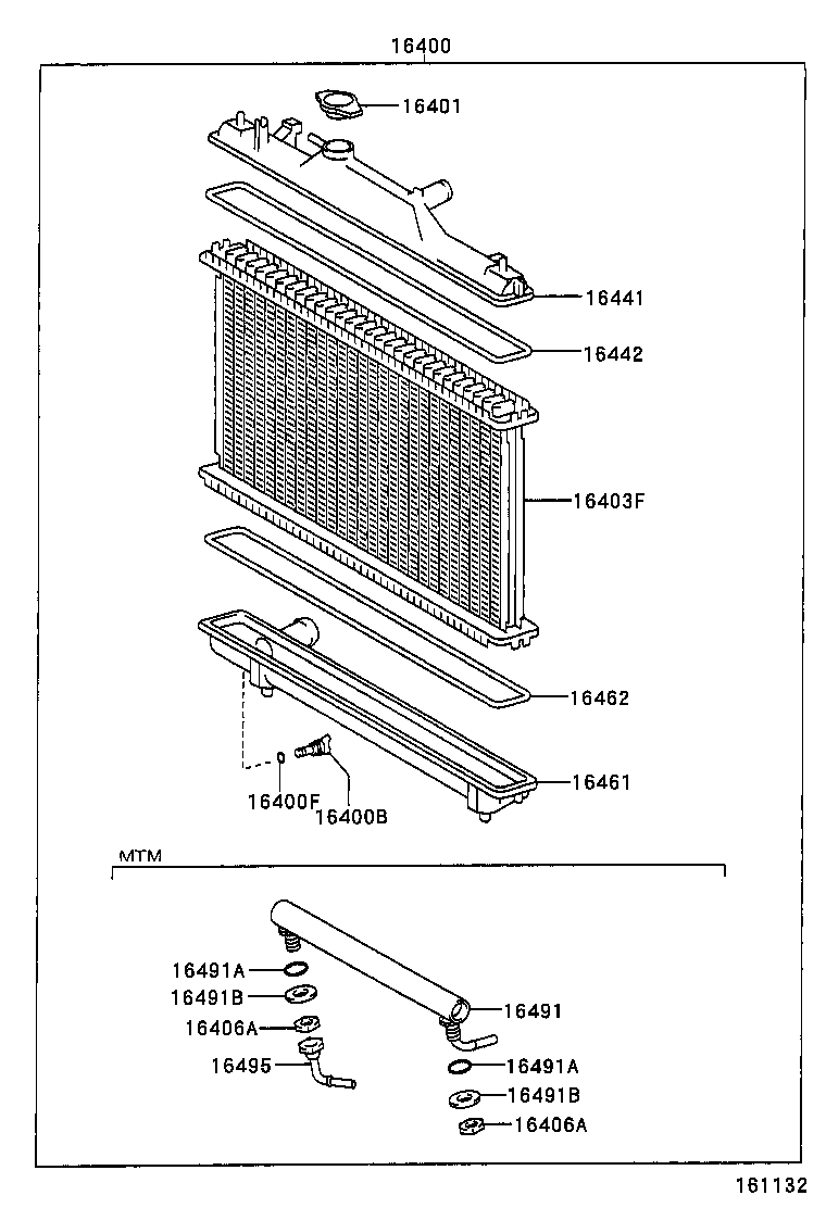  AVENSIS |  RADIATOR WATER OUTLET