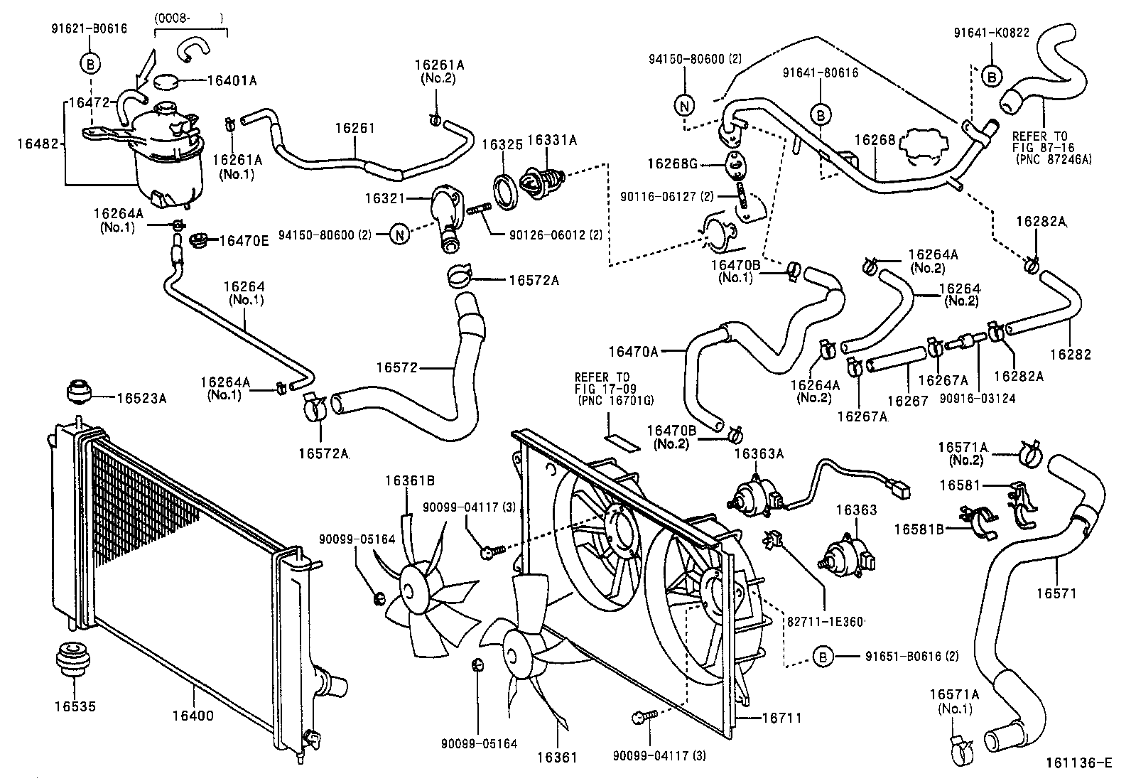  CELICA |  RADIATOR WATER OUTLET