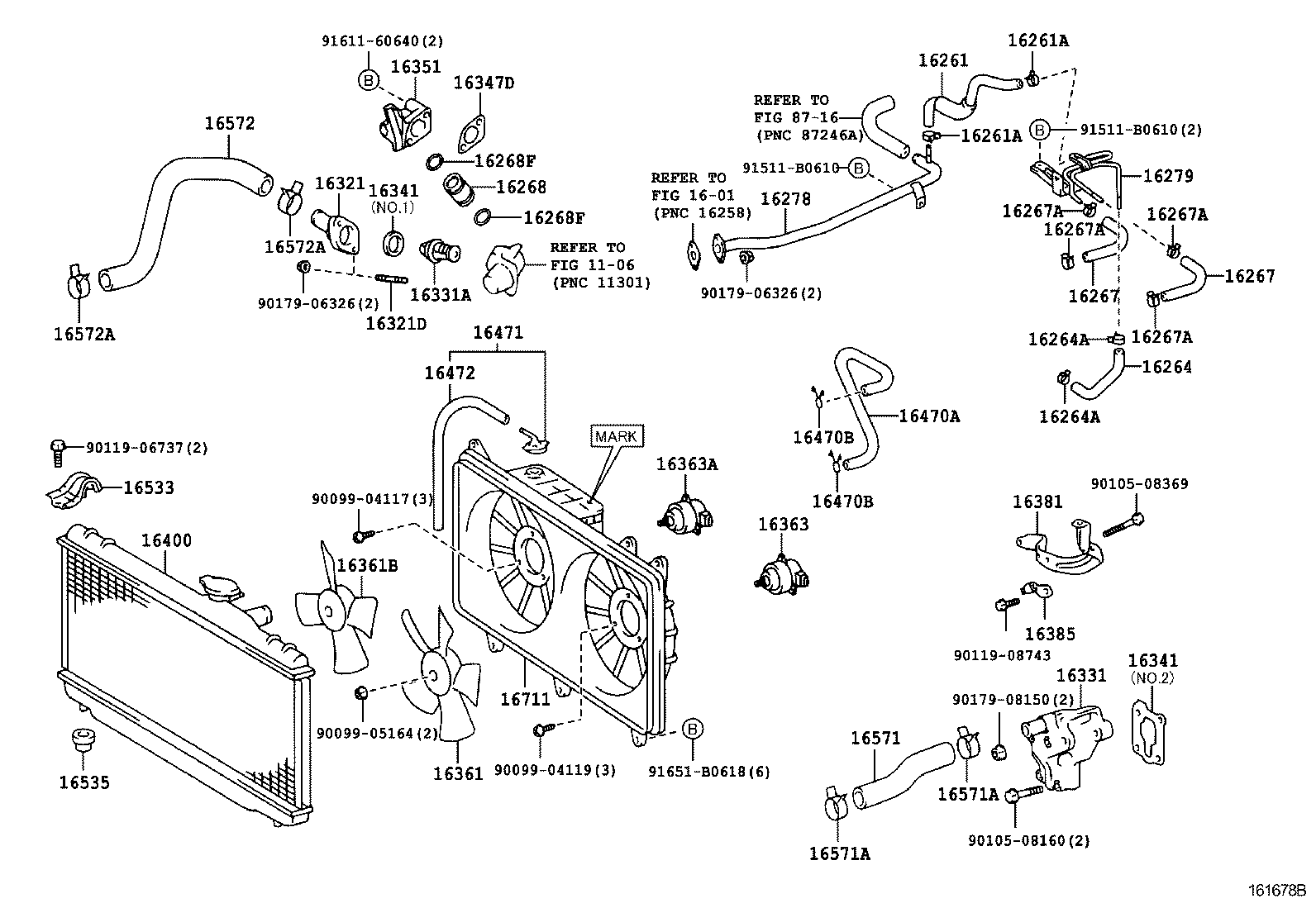  IS200 300 |  RADIATOR WATER OUTLET