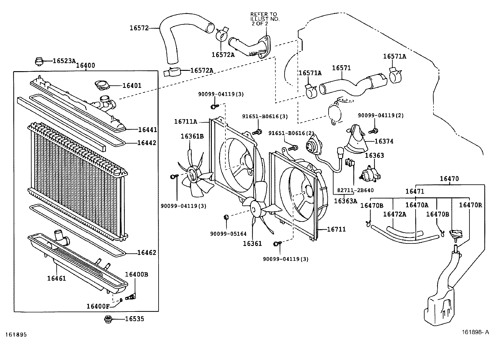  RAV4 |  RADIATOR WATER OUTLET