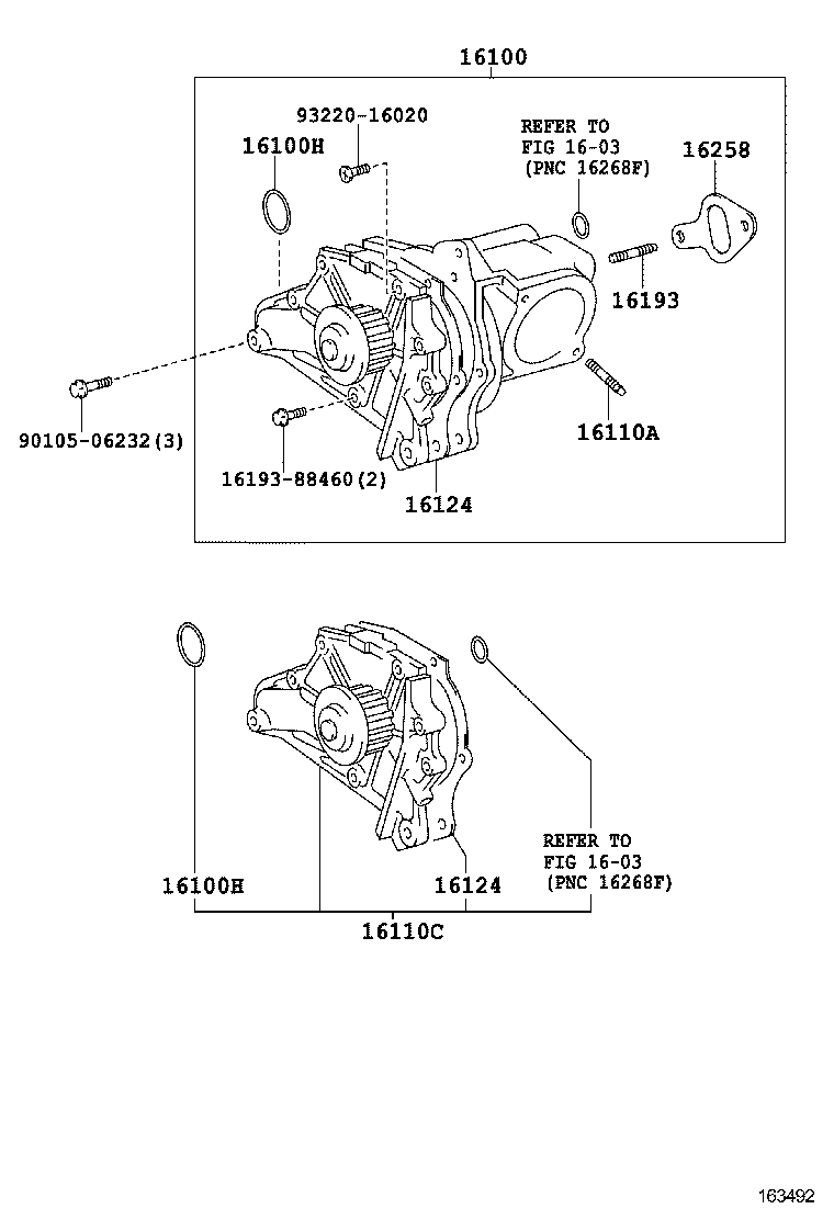  CELICA |  WATER PUMP